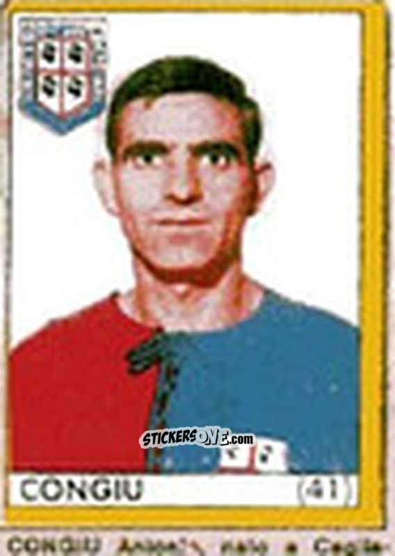 Sticker Congiu - Maghi del Gol Campionato di Calcio 1964-1965
 n. 41 - Baggioli
