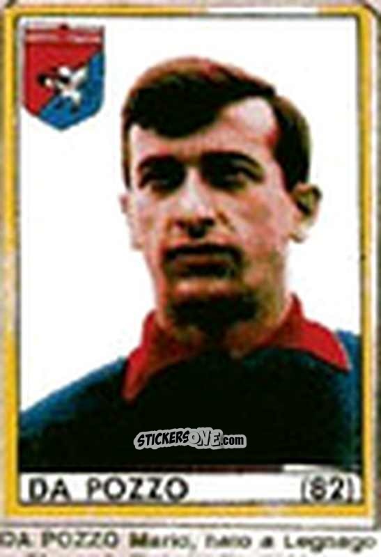 Sticker Da Pozzo - Maghi del Gol Campionato di Calcio 1964-1965
 n. 82 - Baggioli