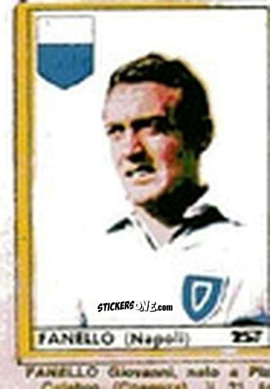 Sticker Fanello - Maghi del Gol Campionato di Calcio 1964-1965
 n. 257 - Baggioli