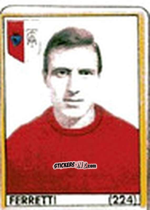 Figurina Ferretti - Maghi del Gol Campionato di Calcio 1964-1965
 n. 224 - Baggioli