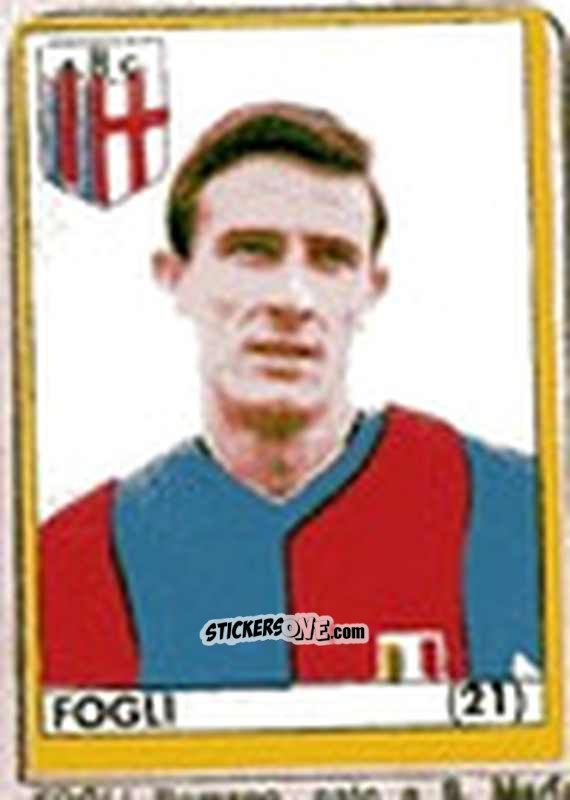 Sticker Fogli - Maghi del Gol Campionato di Calcio 1964-1965
 n. 21 - Baggioli