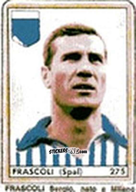 Sticker Frascoli - Maghi del Gol Campionato di Calcio 1964-1965
 n. 275 - Baggioli
