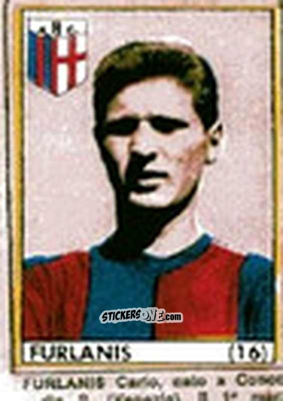 Figurina Furlanis - Maghi del Gol Campionato di Calcio 1964-1965
 n. 16 - Baggioli