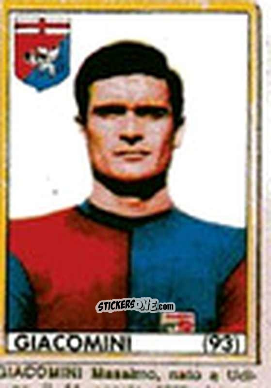 Sticker Giacomini - Maghi del Gol Campionato di Calcio 1964-1965
 n. 93 - Baggioli