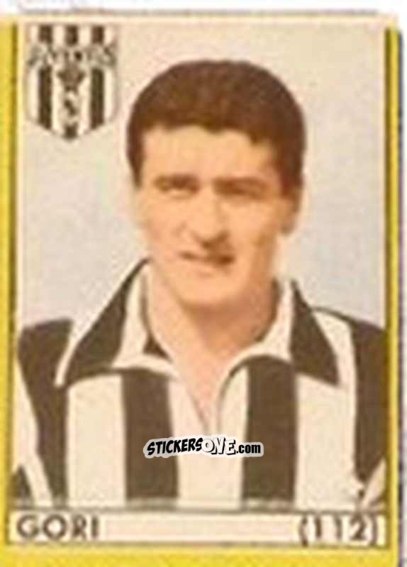 Sticker Gori - Maghi del Gol Campionato di Calcio 1964-1965
 n. 112 - Baggioli
