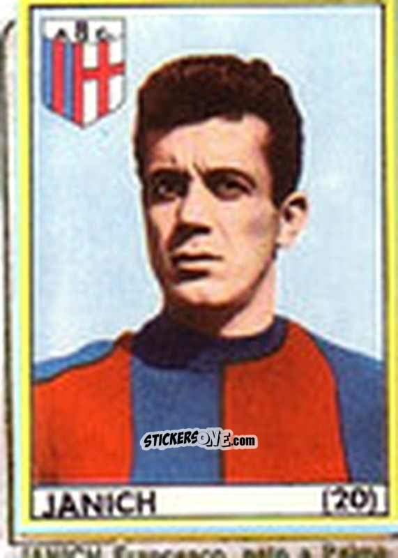 Figurina Janich - Maghi del Gol Campionato di Calcio 1964-1965
 n. 20 - Baggioli