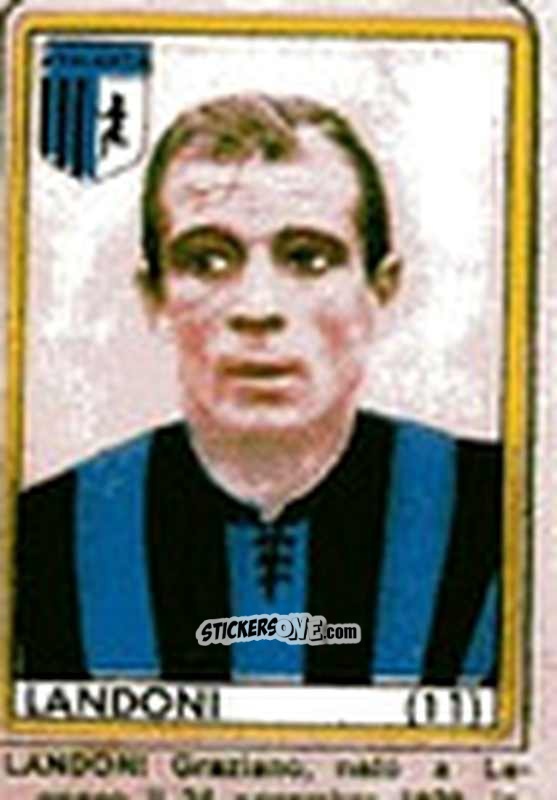 Cromo Landoni - Maghi del Gol Campionato di Calcio 1964-1965
 n. 11 - Baggioli