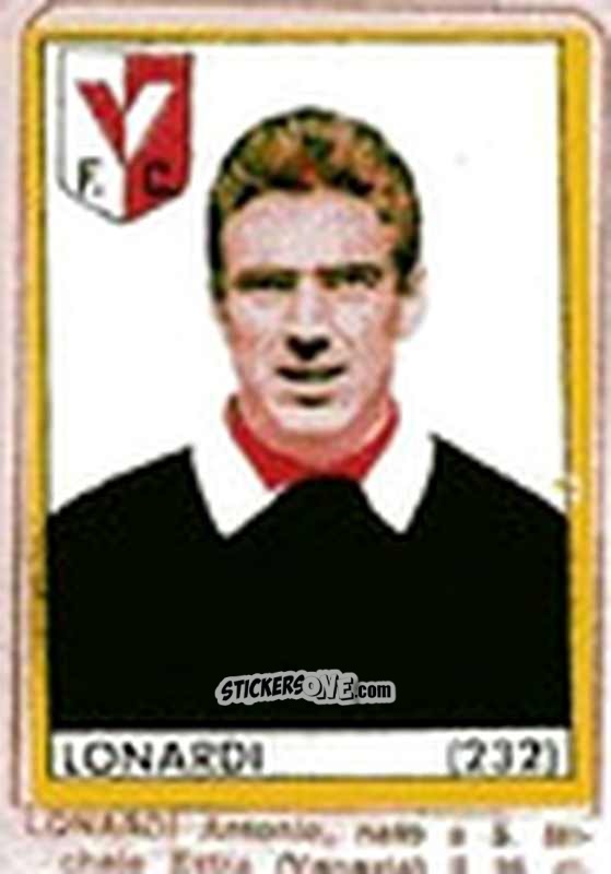 Sticker Lonardi - Maghi del Gol Campionato di Calcio 1964-1965
 n. 232 - Baggioli