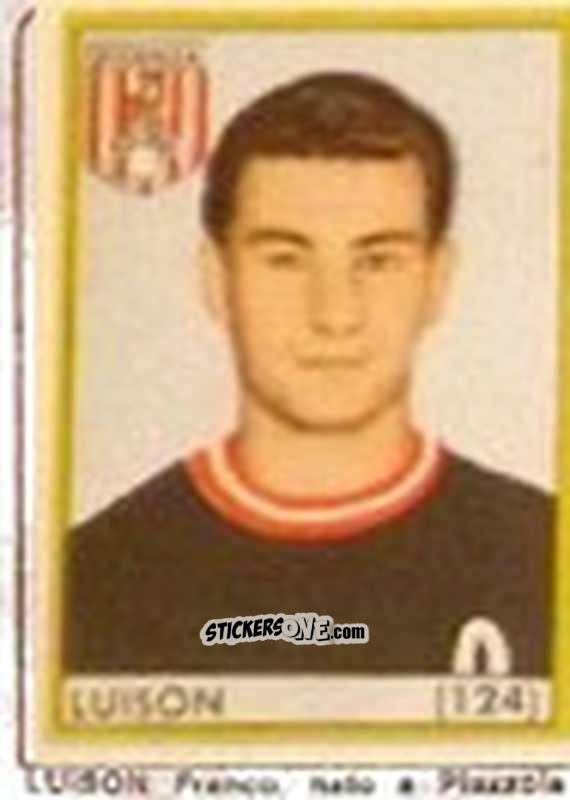 Cromo Luison - Maghi del Gol Campionato di Calcio 1964-1965
 n. 124 - Baggioli