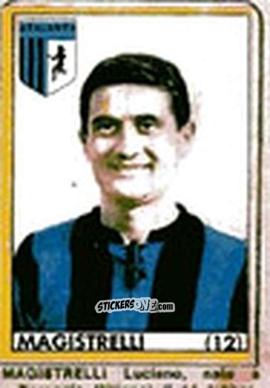 Sticker Magistrelli - Maghi del Gol Campionato di Calcio 1964-1965
 n. 12 - Baggioli