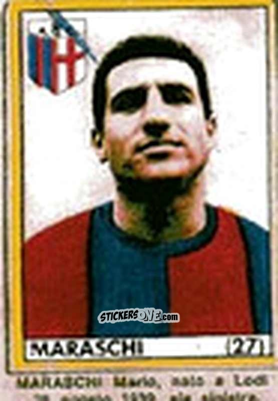 Figurina Maraschi - Maghi del Gol Campionato di Calcio 1964-1965
 n. 27 - Baggioli