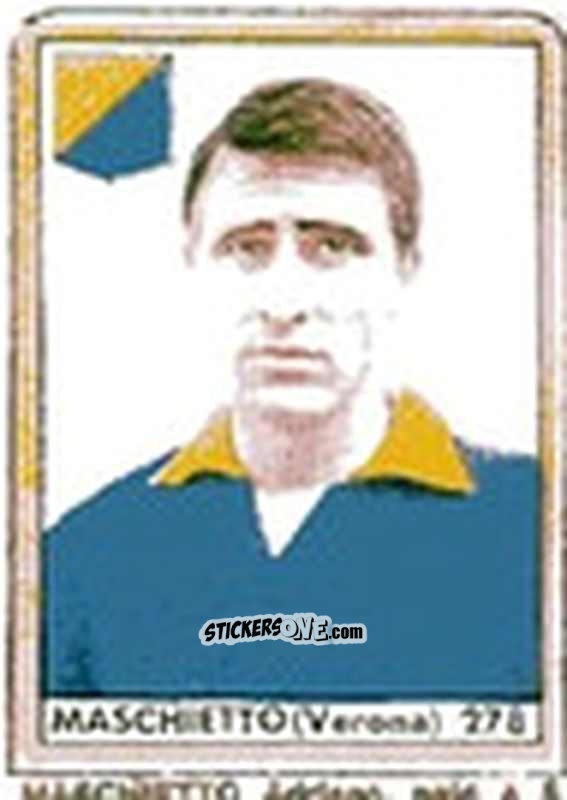 Cromo Maschietto - Maghi del Gol Campionato di Calcio 1964-1965
 n. 278 - Baggioli