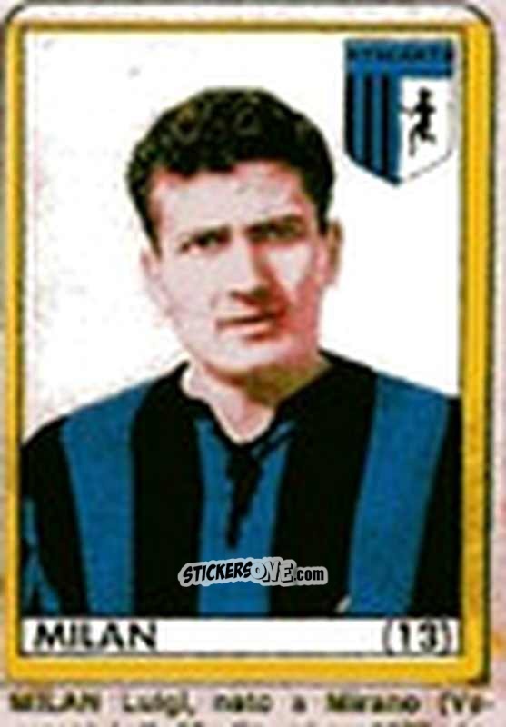 Cromo Milan - Maghi del Gol Campionato di Calcio 1964-1965
 n. 13 - Baggioli