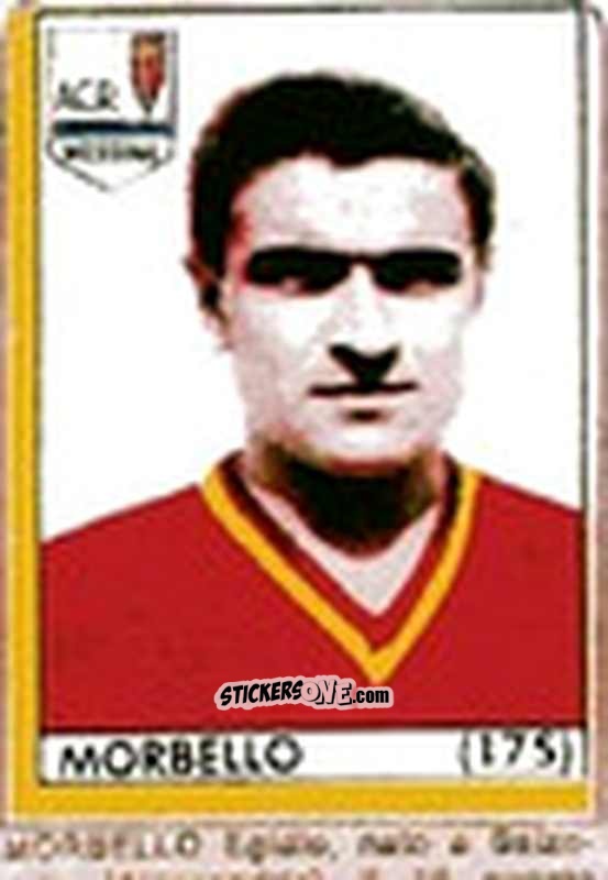 Sticker Morbello - Maghi del Gol Campionato di Calcio 1964-1965
 n. 175 - Baggioli