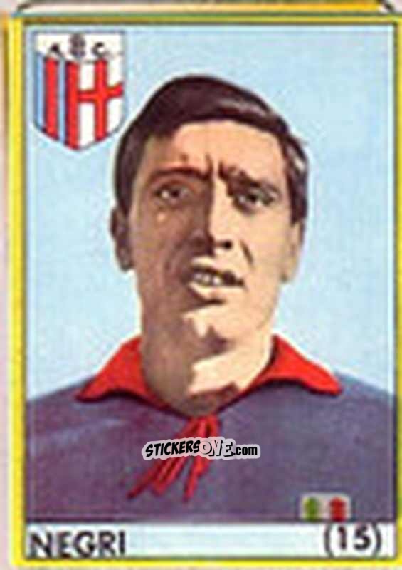 Cromo Negri - Maghi del Gol Campionato di Calcio 1964-1965
 n. 15 - Baggioli