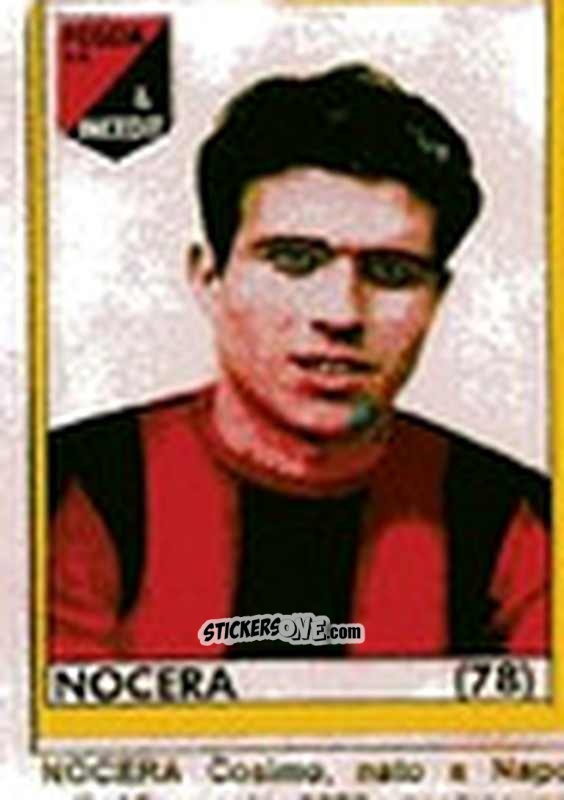 Figurina Nocera - Maghi del Gol Campionato di Calcio 1964-1965
 n. 78 - Baggioli
