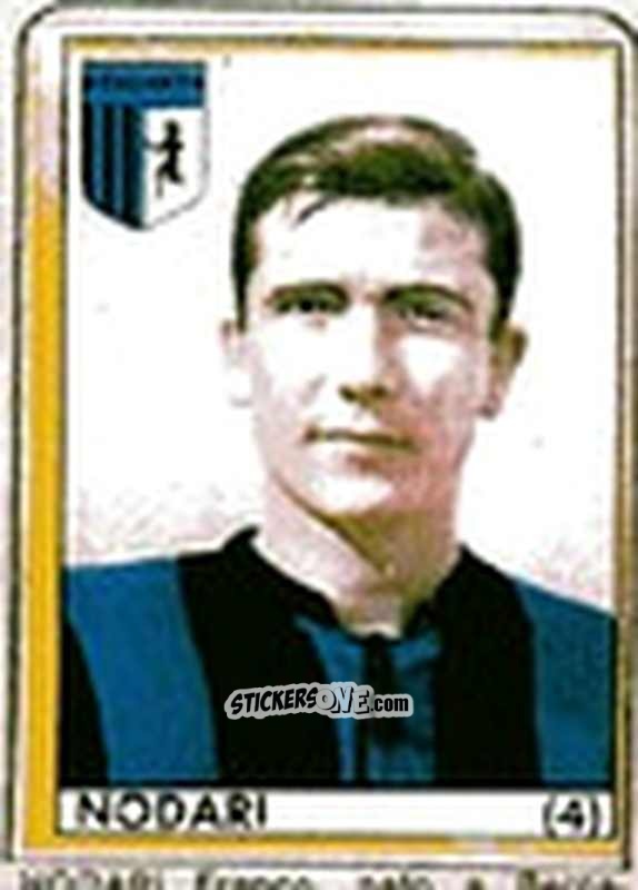 Figurina Nodari - Maghi del Gol Campionato di Calcio 1964-1965
 n. 4 - Baggioli