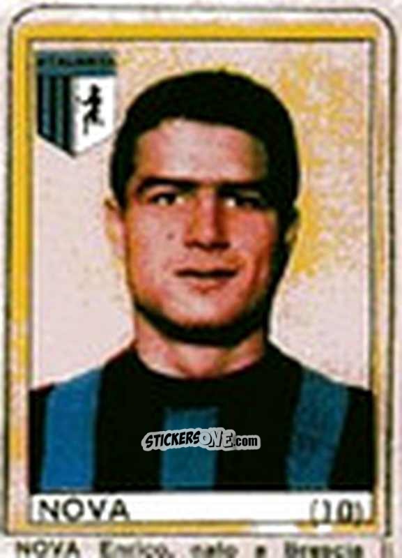 Figurina Nova - Maghi del Gol Campionato di Calcio 1964-1965
 n. 10 - Baggioli
