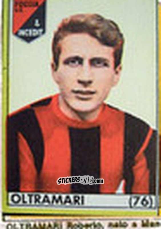 Sticker Oltramari - Maghi del Gol Campionato di Calcio 1964-1965
 n. 76 - Baggioli