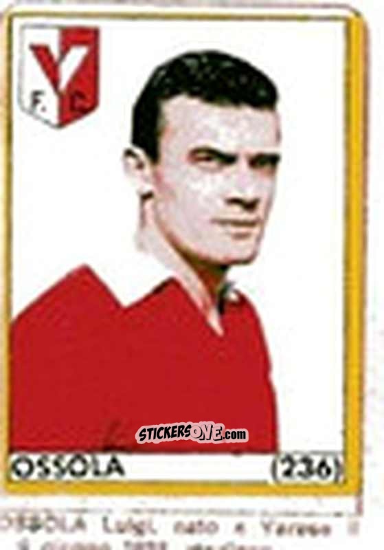 Sticker Ossola - Maghi del Gol Campionato di Calcio 1964-1965
 n. 236 - Baggioli