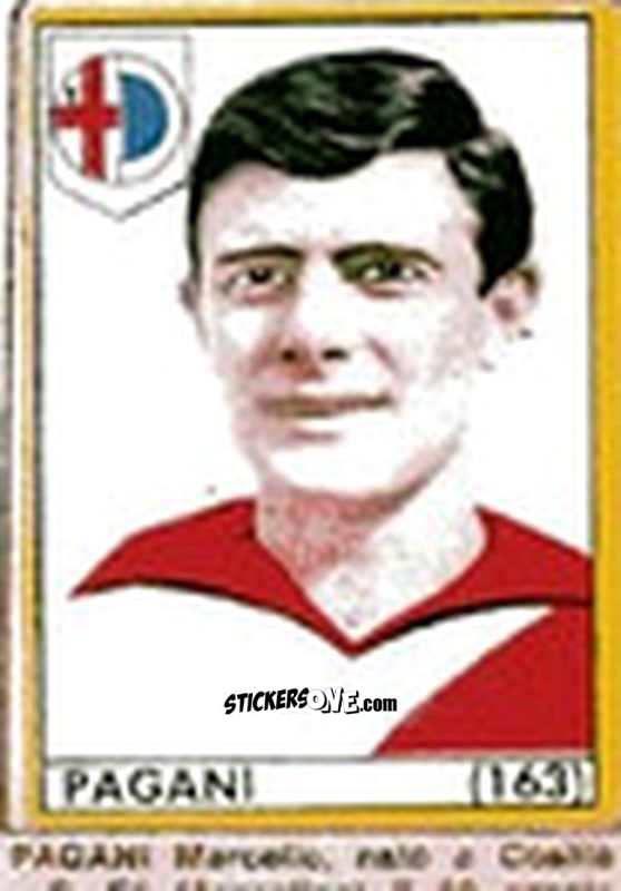 Sticker Pagani - Maghi del Gol Campionato di Calcio 1964-1965
 n. 163 - Baggioli