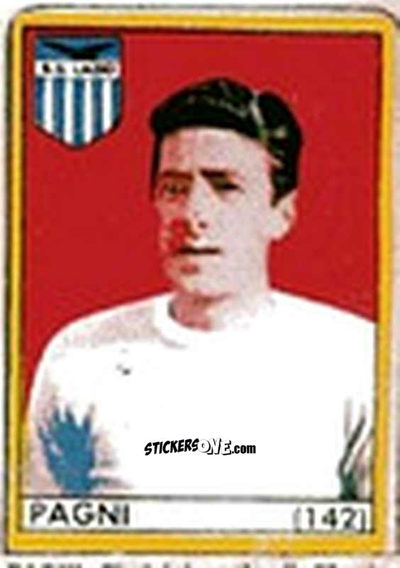 Sticker Pagni - Maghi del Gol Campionato di Calcio 1964-1965
 n. 142 - Baggioli