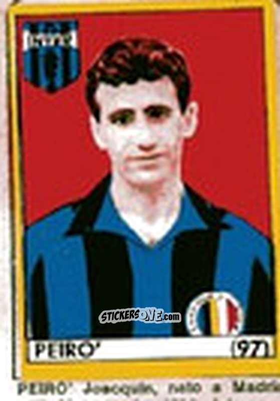 Sticker Peiro' - Maghi del Gol Campionato di Calcio 1964-1965
 n. 97 - Baggioli