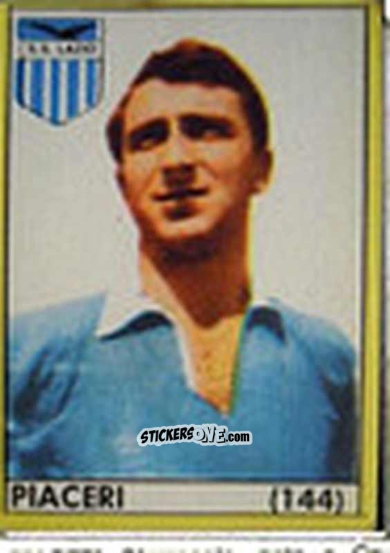 Cromo Piaceri - Maghi del Gol Campionato di Calcio 1964-1965
 n. 144 - Baggioli