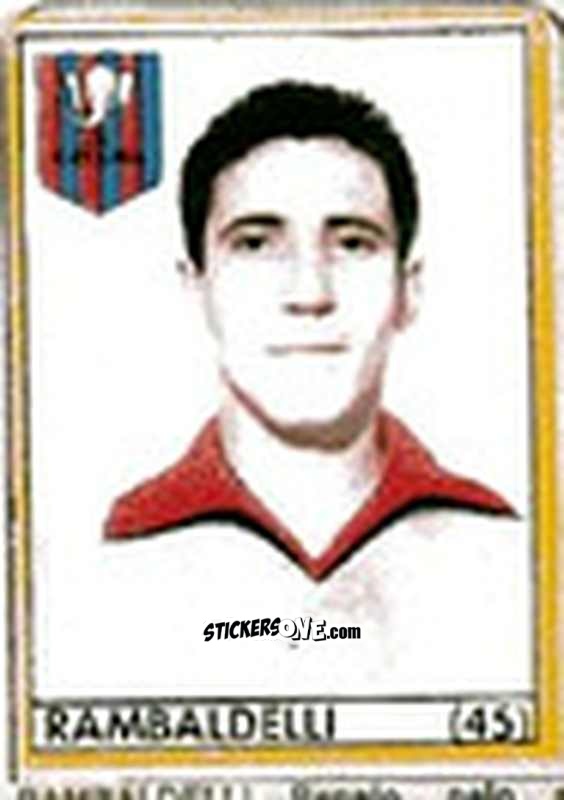 Sticker Rambaldelli - Maghi del Gol Campionato di Calcio 1964-1965
 n. 45 - Baggioli