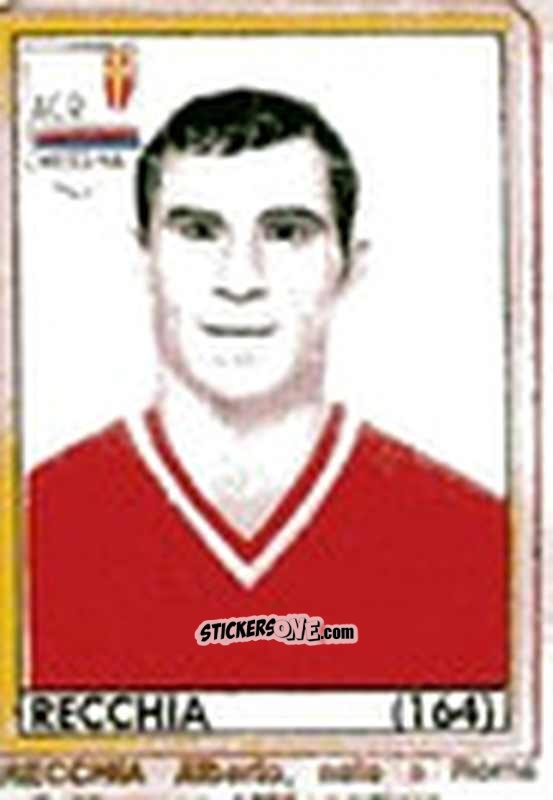 Sticker Recchia - Maghi del Gol Campionato di Calcio 1964-1965
 n. 164 - Baggioli
