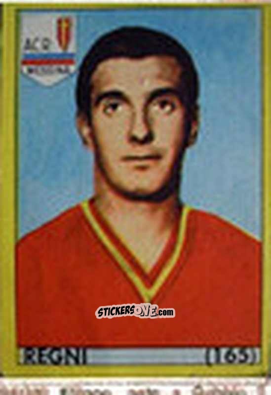 Sticker Regni - Maghi del Gol Campionato di Calcio 1964-1965
 n. 165 - Baggioli