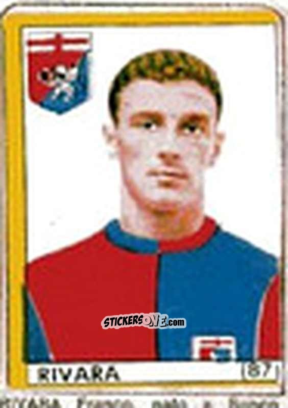 Sticker Rivara - Maghi del Gol Campionato di Calcio 1964-1965
 n. 87 - Baggioli