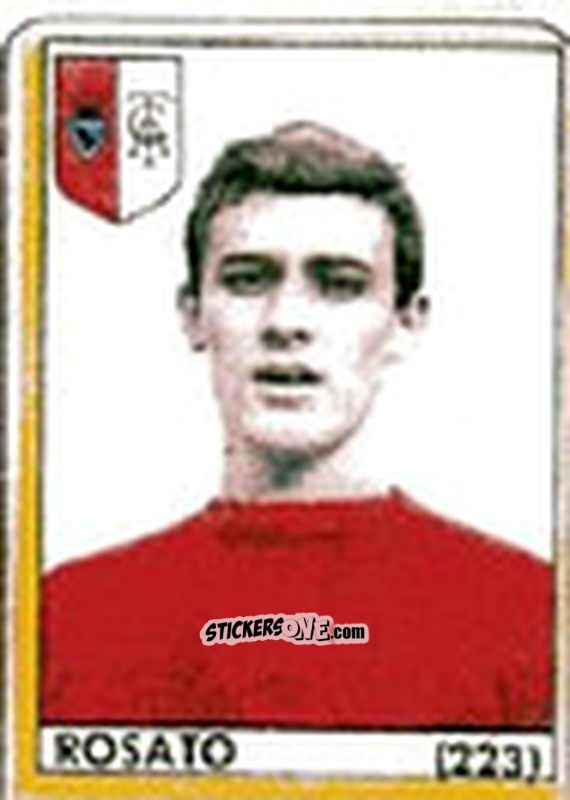 Sticker Rosato - Maghi del Gol Campionato di Calcio 1964-1965
 n. 223 - Baggioli