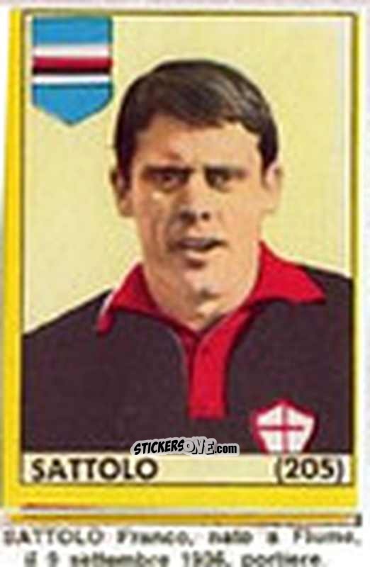 Cromo Sattolo - Maghi del Gol Campionato di Calcio 1964-1965
 n. 205 - Baggioli