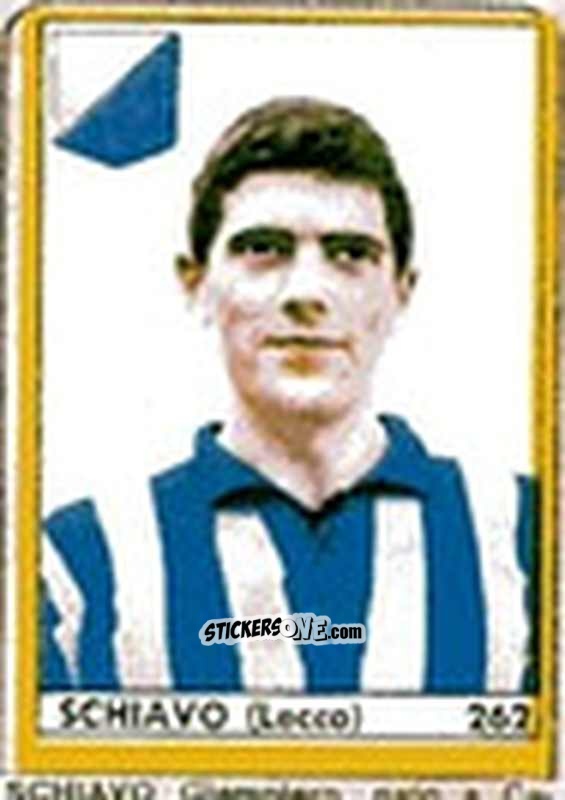 Cromo Schiavo - Maghi del Gol Campionato di Calcio 1964-1965
 n. 262 - Baggioli