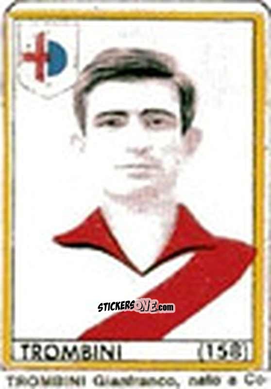 Sticker Trombini - Maghi del Gol Campionato di Calcio 1964-1965
 n. 158 - Baggioli