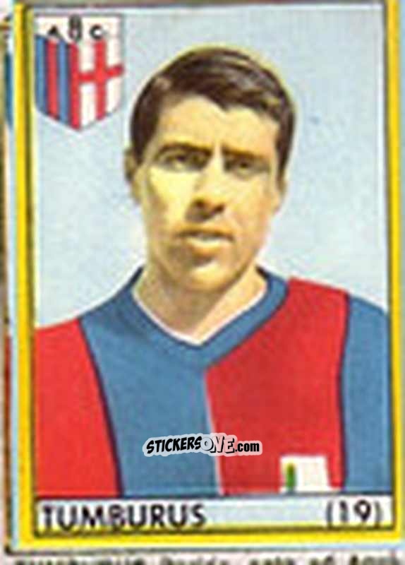 Sticker Tumburus - Maghi del Gol Campionato di Calcio 1964-1965
 n. 19 - Baggioli