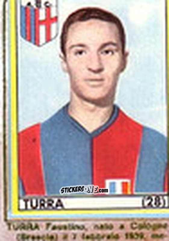 Sticker Turra - Maghi del Gol Campionato di Calcio 1964-1965
 n. 28 - Baggioli