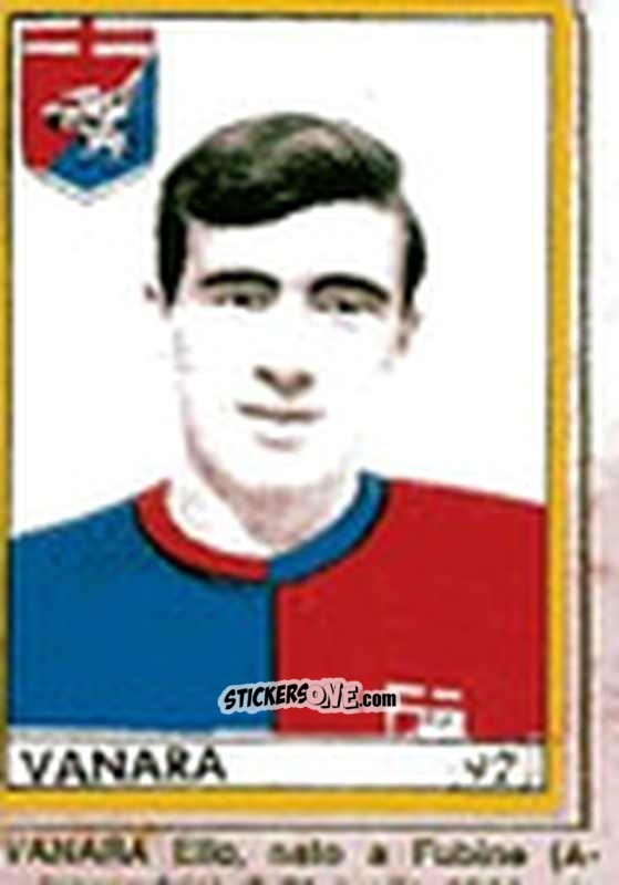 Sticker Vanara - Maghi del Gol Campionato di Calcio 1964-1965
 n. 92 - Baggioli