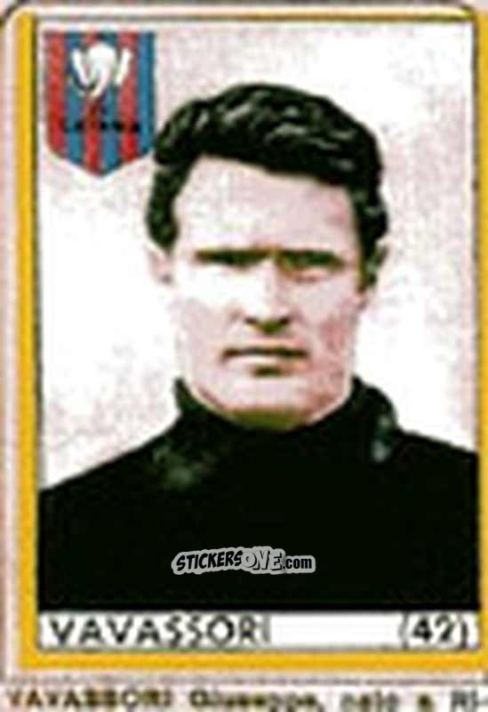 Sticker Vavassori - Maghi del Gol Campionato di Calcio 1964-1965
 n. 42 - Baggioli