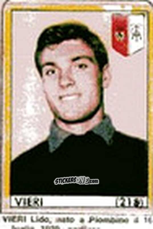 Sticker Vieri - Maghi del Gol Campionato di Calcio 1964-1965
 n. 218 - Baggioli