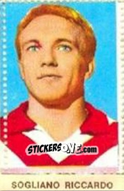 Sticker Riccardo Sogliano - Calcio Lampo 1965-1966
 n. 260 - VERBANIA