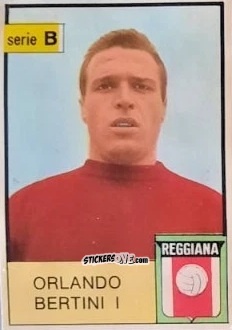 Sticker Bertini I - Tutti i Calciatori 1965-1966
 n. 605 - MIRA