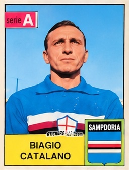 Sticker Catalano - Tutti i Calciatori 1965-1966
 n. 313 - MIRA