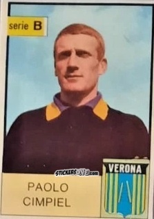 Sticker Cimpiel - Tutti i Calciatori 1965-1966
 n. 659 - MIRA