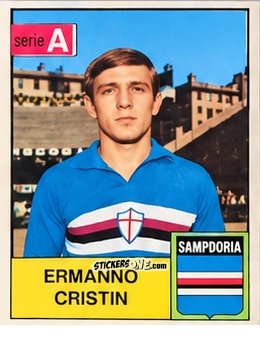 Figurina Cristin - Tutti i Calciatori 1965-1966
 n. 314 - MIRA