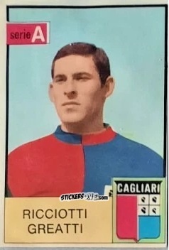Figurina Greatti - Tutti i Calciatori 1965-1966
 n. 77 - MIRA