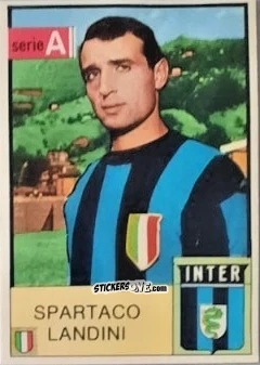 Sticker Landini - Tutti i Calciatori 1965-1966
 n. 168 - MIRA