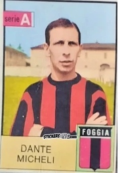 Figurina Micheli - Tutti i Calciatori 1965-1966
 n. 146 - MIRA