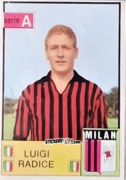 Cromo Radice - Tutti i Calciatori 1965-1966
 n. 253 - MIRA
